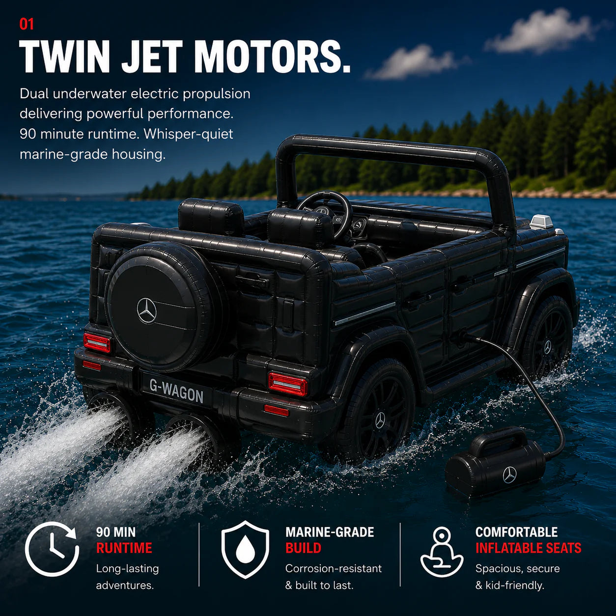 Aquaking G-Wagon